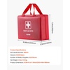image:imageVEVOR Professional 500Piece First Aid Kit  AllHazard Emergency Medical Supplies for Outdoor Home amp Car  Durable 600D Nylon Bag420 Pieces