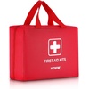 image:imageVEVOR Professional 500Piece First Aid Kit  AllHazard Emergency Medical Supplies for Outdoor Home amp Car  Durable 600D Nylon Bag420 Pieces
