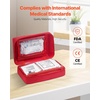 image:imageVEVOR Professional 500Piece First Aid Kit  AllHazard Emergency Medical Supplies for Outdoor Home amp Car  Durable 600D Nylon Bag500 Pieces
