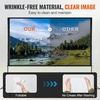 image:imageVEVOR Projector Screen with Stand 120 inch 169 4K 1080 HD Outdoor Movie Screen with Stand WrinkleFree Projection Screen with Tripods and Carry Bag for Home Theater Cinema Backyard Movie NightSixfooted 120