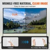 image:imageVEVOR Projector Screen with Stand 120 inch 169 4K 1080 HD Outdoor Movie Screen with Stand WrinkleFree Projection Screen with Tripods and Carry Bag for Home Theater Cinema Backyard Movie NightSixfooted 150