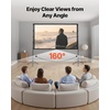 image:imageVEVOR Projector Screen with Stand 120 inch 169 4K 1080 HD Outdoor Movie Screen with Stand WrinkleFree Projection Screen with Tripods and Carry Bag for Home Theater Cinema Backyard Movie NightSixfooted 100