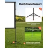 image:imageVEVOR Projector Screen with Stand 120 inch 169 4K 1080 HD Outdoor Movie Screen with Stand WrinkleFree Projection Screen with Tripods and Carry Bag for Home Theater Cinema Backyard Movie NightSixfooted 100