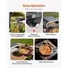 image:imageVEVOR Propane Outdoor Pizza Oven 12 Inch Gas Pizza Maker Portable Pizza Cooker with Thickened PizzaStone Carry Bag 3 Layers PizzaOven for Outside Backyard Patio Camping Black