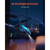 image:imageVEVOR RC Helicopter 24GHz Flying Remote Control Helicopter 35 Channel RC Airplane for Kid 16 Mins Flight Time Altitude Hold OneKey TakeoffLanding amp LED Lights Toys for Kids Ages 8 and upBlue  Black