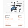 image:imageVEVOR RC Helicopter 24GHz Flying Remote Control Helicopter 35 Channel RC Airplane for Kid 16 Mins Flight Time Altitude Hold OneKey TakeoffLanding amp LED Lights Toys for Kids Ages 8 and upBlue  Black