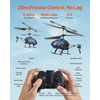 image:imageVEVOR RC Helicopter 24GHz Flying Remote Control Helicopter 35 Channel RC Airplane for Kid 16 Mins Flight Time Altitude Hold OneKey TakeoffLanding amp LED Lights Toys for Kids Ages 8 and upBlue  Black