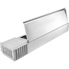 image:imageVEVOR Refrigerated Condiment Prep Station 150 W Countertop Refrigerated Condiment Station with Eight 16 Pans 304 Stainless Body and PC Lid Sandwich Prep Table for Restaurant amp Food StallNew Stainless 71 in