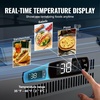 image:imageVEVOR Refrigerated Condiment Prep Station 150 W Countertop Refrigerated Condiment Station with Eight 16 Pans 304 Stainless Body and PC Lid Sandwich Prep Table for Restaurant amp Food StallOriginal Glass 40 in