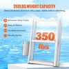 image:imageVEVOR Removable Dock Ladder 4 Steps 350 lbs Load Capacity Pontoon Boat Ladder with 4 Wide Step amp Nonslip Mat for ShipLakePoolMarine BoardingNEW3 Step