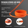 image:imageVEVOR Retractable Air Hose Reel 38 IN x 50 FT Hybrid Air Hose Max 300PSI Air Compressor Hose Reel with 5 ft Lead in CeilingWall Mount Heavy Duty Single Arm Steel ReelOpen Reel