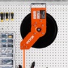 image:imageVEVOR Retractable Air Hose Reel 38 IN x 50 FT Hybrid Air Hose Max 300PSI Air Compressor Hose Reel with 5 ft Lead in CeilingWall Mount Heavy Duty Single Arm Steel ReelOpen Reel