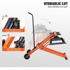 image:imageVEVOR Ride on Lawn Mower Lift Jack 880 Lbs Weight Capacity Telescopic Maintenance Jack with Crank Handle amp Power Tool Handle Foldable Lawn Tractor Lifter for Lawn Mowers and Garden Tractors Black500 Lbs