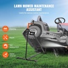 image:imageVEVOR Ride on Lawn Mower Lift Jack 880 Lbs Weight Capacity Telescopic Maintenance Jack with Crank Handle amp Power Tool Handle Foldable Lawn Tractor Lifter for Lawn Mowers and Garden Tractors Black880 Lbs