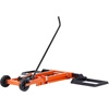 image:imageVEVOR Ride on Lawn Mower Lift Jack 880 Lbs Weight Capacity Telescopic Maintenance Jack with Crank Handle amp Power Tool Handle Foldable Lawn Tractor Lifter for Lawn Mowers and Garden Tractors Black500 Lbs