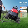image:imageVEVOR Ride on Lawn Mower Lift Jack 880 Lbs Weight Capacity Telescopic Maintenance Jack with Crank Handle amp Power Tool Handle Foldable Lawn Tractor Lifter for Lawn Mowers and Garden Tractors Black880 Lbs