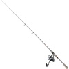 image:imageVEVOR Rod and Fishing Reel Combo IM6 Fiberglass amp Carbon Fiber Spinning Rod and Reel Combo Bass Fishing Pole with 65 ft TwoPiece Rods 61 Ball Bearings Stainless Steel Guides with Ceramic Rings