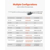 image:imageVEVOR Rod and Fishing Reel Combo65 ft3000 Reel