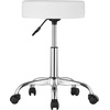 image:imageVEVOR Rolling Stools with Wheels 400 LBS Weight Capacity Adjustable Height Stool with UltraThick Seat Cushion Swivel Stools Chair for Salon Bar Home Office Tatoo Medical Massage BlackWhite