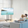 image:imageVEVOR Rolling TV Stand Mobile TV Cart for 1755 Inch Screens Portrait to Landscape Portable TV Stand with Wheels Holds up to 44 lbs for Living Room Bedroom Office Outdoor Max VESA 200x200mm3265