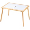 image:imageVEVOR Sensory Table for Toddlers Kids Activity Table with DoubleSided Tabletop amp NonSlip Feet IndoorOutdoor Play Activity Table Wooden Sensory Table for Drawing Studying Ideal Gift for Boy Girl
