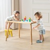 image:imageVEVOR Sensory Table for Toddlers Kids Activity Table with DoubleSided Tabletop amp NonSlip Feet IndoorOutdoor Play Activity Table Wooden Sensory Table for Drawing Studying Ideal Gift for Boy Girl