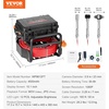 image:imageVEVOR Sewer Camera 165 ft50m SelfLeveling Drain Camera with 512Hz Transmitter Distance Counter 9 Screen 1080P HD Snake Plumbing Cameras with Lights12 LED amp 32GB Card for Duct Pipe165ft with 101 Touchscreen