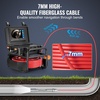 image:imageVEVOR Sewer Camera 165 ft50m SelfLeveling Drain Camera with 512Hz Transmitter Distance Counter 9 Screen 1080P HD Snake Plumbing Cameras with Lights12 LED amp 32GB Card for Duct Pipe98ft with 9 1080P HD Screen