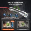image:imageVEVOR Sewer Camera 165 ft50m SelfLeveling Drain Camera with 512Hz Transmitter Distance Counter 9 Screen 1080P HD Snake Plumbing Cameras with Lights12 LED amp 32GB Card for Duct Pipe98ft with 9 1080P HD Screen