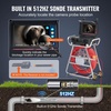 image:imageVEVOR Sewer Camera 165 ft50m SelfLeveling Drain Camera with 512Hz Transmitter Distance Counter 9 Screen 1080P HD Snake Plumbing Cameras with Lights12 LED amp 32GB Card for Duct Pipe328ft with 101 Touchscreen