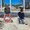 image:imageVEVOR Sewer Camera 165 ft50m SelfLeveling Drain Camera with 512Hz Transmitter Distance Counter 9 Screen 1080P HD Snake Plumbing Cameras with Lights12 LED amp 32GB Card for Duct Pipe328ft with 101 Touchscreen