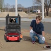 image:imageVEVOR Sewer Camera 165 ft50m SelfLeveling Drain Camera with 512Hz Transmitter Distance Counter 9 Screen 1080P HD Snake Plumbing Cameras with Lights12 LED amp 32GB Card for Duct Pipe98ft with 9 1080P HD Screen