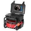 image:imageVEVOR Sewer Camera 165 ft50m SelfLeveling Drain Camera with 512Hz Transmitter Distance Counter 9 Screen 1080P HD Snake Plumbing Cameras with Lights12 LED amp 32GB Card for Duct Pipe98ft with 9 1080P HD Screen