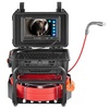 image:imageVEVOR Sewer Camera 165 ft50m SelfLeveling Drain Camera with 512Hz Transmitter Distance Counter 9 Screen 1080P HD Snake Plumbing Cameras with Lights12 LED amp 32GB Card for Duct Pipe98ft with 9 1080P HD Screen