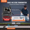 image:imageVEVOR Sewer Camera 165 ft50m SelfLeveling Drain Camera with 512Hz Transmitter Distance Counter 9 Screen 1080P HD Snake Plumbing Cameras with Lights12 LED amp 32GB Card for Duct Pipe165ft with 9 1080P HD Screen