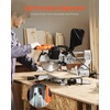 image:imageVEVOR Sliding Compound Miter Saw 10Inch Blade 15 Amp Motor 60Tooth Corded Double Bevel Sliding Miter Saw LED Precision Alignment Angle Adjustable for Wood Composite Decking LaminatesDouble Bevel10