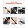 image:imageVEVOR Sliding Compound Miter Saw 10Inch Blade 15 Amp Motor 60Tooth Corded Double Bevel Sliding Miter Saw LED Precision Alignment Angle Adjustable for Wood Composite Decking LaminatesDouble Bevel10