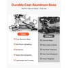 image:imageVEVOR Sliding Compound Miter Saw 10Inch Blade 15 Amp Motor 60Tooth Corded Double Bevel Sliding Miter Saw LED Precision Alignment Angle Adjustable for Wood Composite Decking LaminatesDouble Bevel10