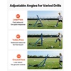 image:imageVEVOR Soccer Rebounder Net QuickSwitch Angle Soccer Goal Rebounder for Control Passing Practice HeavyDuty Iron Frame amp PE Net Easy Setup Ball Training Equipment for TeensampAdults6x4FT