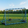 image:imageVEVOR Soccer Rebounder Net QuickSwitch Angle Soccer Goal Rebounder for Control Passing Practice HeavyDuty Iron Frame amp PE Net Easy Setup Ball Training Equipment for TeensampAdults6x4FT