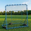 image:imageVEVOR Soccer Rebounder Net QuickSwitch Angle Soccer Goal Rebounder for Control Passing Practice HeavyDuty Iron Frame amp PE Net Easy Setup Ball Training Equipment for TeensampAdults7x6FT