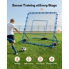 image:imageVEVOR Soccer Rebounder Net QuickSwitch Angle Soccer Goal Rebounder for Control Passing Practice HeavyDuty Iron Frame amp PE Net Easy Setup Ball Training Equipment for TeensampAdults7x6FT