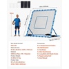 image:imageVEVOR Soccer Rebounder Net QuickSwitch Angle Soccer Goal Rebounder for Control Passing Practice HeavyDuty Iron Frame amp PE Net Easy Setup Ball Training Equipment for TeensampAdults7x6FT