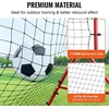 image:imageVEVOR Soccer Rebounder Net QuickSwitch Angle Soccer Goal Rebounder for Control Passing Practice HeavyDuty Iron Frame amp PE Net Easy Setup Ball Training Equipment for TeensampAdults 33x33FT