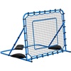 image:imageVEVOR Soccer Rebounder Net QuickSwitch Angle Soccer Goal Rebounder for Control Passing Practice HeavyDuty Iron Frame amp PE Net Easy Setup Ball Training Equipment for TeensampAdults5x4FT