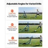image:imageVEVOR Soccer Rebounder Net QuickSwitch Angle Soccer Goal Rebounder for Control Passing Practice HeavyDuty Iron Frame amp PE Net Easy Setup Ball Training Equipment for TeensampAdults7x4FT