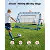 image:imageVEVOR Soccer Rebounder Net QuickSwitch Angle Soccer Goal Rebounder for Control Passing Practice HeavyDuty Iron Frame amp PE Net Easy Setup Ball Training Equipment for TeensampAdults6x4FT