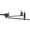 image:imageVEVOR Sway Control Weight Distribution Hitch 1500 lbs Capacity Trailer Hitch Kit with 2Inch Solid Steel Shank 2516 Inch Alloy Steel Ball PowderCoated Load Leveling Black1500lbs