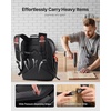 image:imageVEVOR Tool Backpack 56 Pockets Heavyduty Tools Storage Organizer Work Bags Backpack with Laptop Compartment amp Molded Base Electrician Jobsite Backpack for Electrician Repairman and HVAC TechsBlack