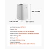 image:imageVEVOR Towel Warmer Bucket 20L Large Towel Warmer for Bathroom Auto Shut Off Towel Heater Fits up to Two 40x70 Oversized Towels Bathrobes Blankets 4Level Timer Towel Warmer Ideal for Spa GrayWhite Lip